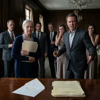 The Quiet Widow at the Family Gala Had Been Erased From Her Own Legacy Until the Records Were Opened
