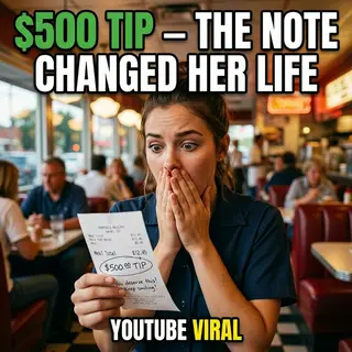 He Tipped $500 on a $12 Meal. The Note on the Receipt Made Her Quit.