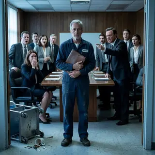The Janitor Everyone Ignored Owned the Factory — The Truth That Changed His Family Forever