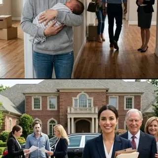 Five days after giving birth to my daughter, I returned home expecting my husband’s arms around us. Instead, I found empty rooms, changed locks, and a stranger saying, "Your husband sold this house." Then Ethan called and laughed, "I took everything. You have nothing left." I sold my wedding ring just to get home… but he never knew the last dollar I spent would change my entire life.