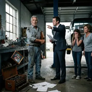 The Mechanic They Called a Burden Was Quietly Protecting Everything They Loved