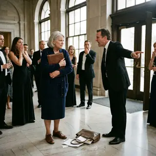 The Woman They Ignored at the Mansion Fundraiser Had Been Protecting the Family’s Future All Along