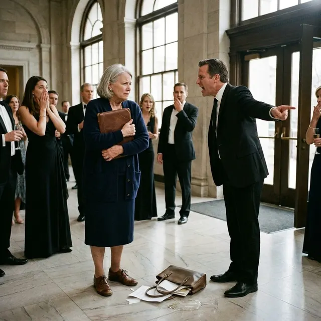 The Woman They Ignored at the Mansion Fundraiser Had Been Protecting the Family’s Future All Along