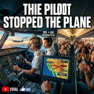 The Pilot Made an Emergency Stop. The Reason Wasn't Mechanical.