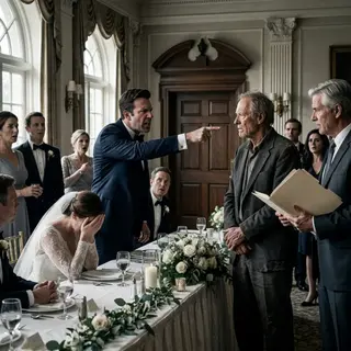 The Quiet Mechanic at the Head Table: How an Unassuming Father Taught His Arrogant Son-in-Law a Lesson in Dignity