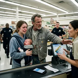 Store Employee Humiliated a Deaf Mother Over Baby Formula—Then Security Learned the Paint-Stained Customer Defending Her Owned the Entire Grocery Chain