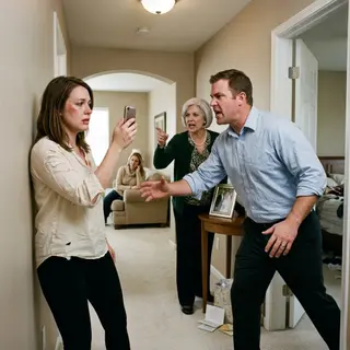 “Kneel and apologize,” my mother-in-law hissed after my husband slapped me for asking his sister to rinse dishes. My cheek burned, my lip bled, and Chloe laughed from the couch like I was the maid they bought with a wedding ring. I didn’t scream. I lifted my phone instead. They forgot one thing—proof changes everything before the real war began.