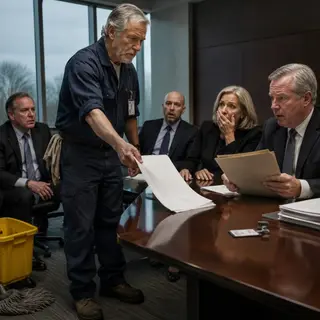The Janitor Everyone Ignored Was Quietly Protecting the Hospital They Loved