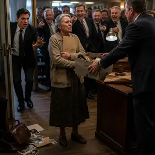 The Elderly Woman Everyone Ignored at the Estate Auction Had One Document That Changed Her Family Forever