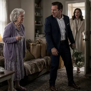 "ON MOTHER’S DAY, MY MILLIONAIRE SON CAME TO VISIT AND ASKED, “MOM, ARE YOU HAPPY WITH THE $5000 CLARA SENDS YOU EVERY MONTH?” I HESITATED AND REPLIED SOFTLY, “SON, THE CHURCH IS KEEPING ME ALIVE THESE DAYS.” AND RIGHT THEN, HIS ELEGANT WIFE WALKED IN..."