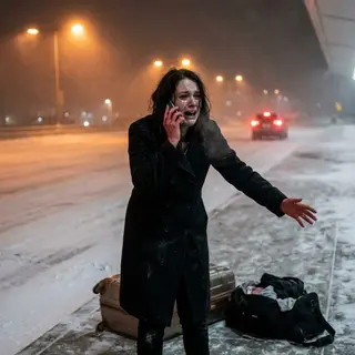My husband left me stranded at the airport on a freezing winter night, then ignored every call like I meant nothing. I waited seven days, but I never went home. When he finally called, his voice was sharp. “Why isn’t my wife back yet?” I smiled through the pain and said, “Because your wife found out who you really are.” What I told him next destroyed everything.