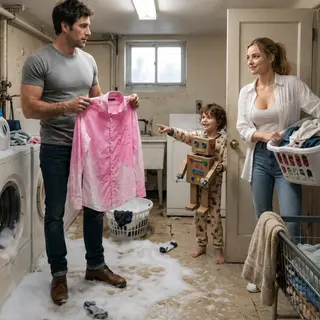 He Moved Next Door to Hide From the Press—The Single Mom Thought He Was Just Bad at Laundry…