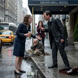 She Gave A Dirty Beggar Her Last Money, Not Knowing He Was The Richest Man Alive
