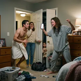 My husband’s phone rang while he was in the shower. I answered, expecting his boss. Instead, a woman whispered, “You left your socks here again.” I froze. Then she giggled, “I love you so much.” Before I could speak, she added, “Tell your wife I’m sorry.” I ended the call, my hands shaking. I knew that voice better than my own—it belonged to someone who had hugged me at every family dinner…
