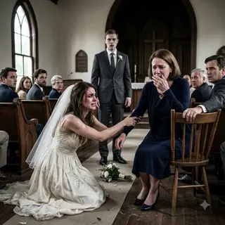The Groom’s Mother Was Seated Among Strangers at Her Son’s Wedding—Then the Bride Stopped the Ceremony and Led Her to the Chair Reserved for Her Late Mother