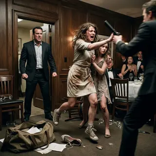 Poor Waitress Took A Hit For A Mafia Boss’s Sister — Then He Learned Why She Needed Money.