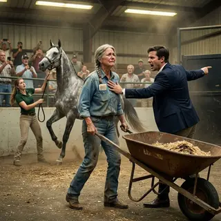 The Barn Woman of Sunday Hill: How a $40-a-Day Stall Hand Stopped a $9.4 Million Horse Sale With One Set of Papers