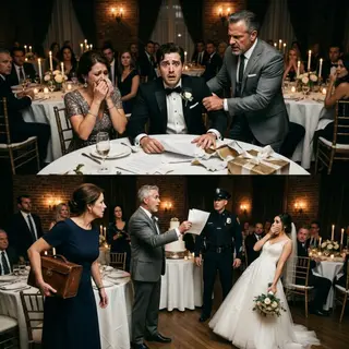 “Maybe you’ll deserve to stand beside us,” my brother wrote, as if his wedding was a throne room and I was dirt beneath his shoes. My parents told me to obey. His fiancée laughed at my silence. None of them knew I had Grandma’s files, the company records, and the lawyer waiting at table twelve. When my brother opened my gift, he didn’t see revenge. He saw prison.
