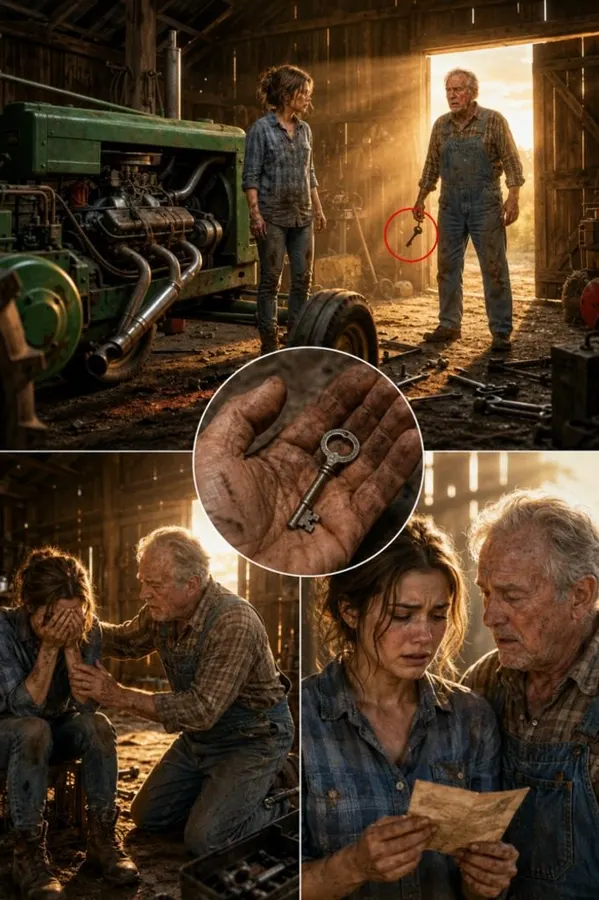 Fifteen-year-old Rachel Moore believed rebuilding her dead father’s forbidden tractor design might save her grandparents’ Kansas farm from foreclosure, but the machine concealed more than rust, debt, and unfinished engineering. After secretly dismantling the only tractor keeping the family alive, she discovered that her father had died not because his invention failed, but because pride forced him to work alone. Rachel’s modifications produced astonishing power, exposed a deadly fracture, and nearly killed her in a ditch before her grandfather learned the truth. Yet saving the farm would require more than mechanical brilliance: Rachel would have to survive public humiliation, accept responsibility for a devastating mistake, challenge a wealthy rival, and decide whether honoring her father meant remaining on his land or leaving it behind.