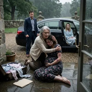 My son believed I was too old, too soft, and too loyal to expose him. His mistress wore my daughter-in-law’s robe, laughed at her pain, and said, “Once the old lady signs, the baby gets nothing.” What they didn’t know was that every dollar, every share, every secret in the Mercer estate still answered to me. And by sunrise, their perfect little plan had already begun to bleed.