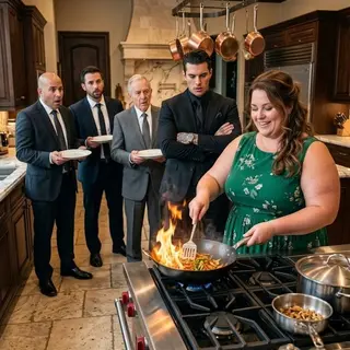 Mafia Boss Mocked His Curvy Wife’s Cooking—Then Her Dinner Saved His Empire…
