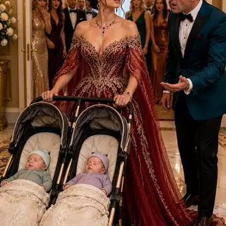 My husband ordered me out of his promotion gala because childbirth had left me exhausted, my dress no longer fit perfectly, and the scent of formula clung to my clothes. He believed the twins in my stroller made me look weak, ordinary, and unworthy of standing beside a newly appointed chief executive. What Ethan Parker did not know was that the ballroom, the hotel, the mansion, and the corporation celebrating him all belonged to the family fortune I had hidden to discover whether he loved me without it. Before sunrise, his access disappeared one system at a time. By morning, the embarrassed wife he discarded was waiting at the head of his boardroom.