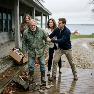 For Twenty-Three Years, a Michigan Carpenter Kept an Envelope Under His Wife's Coat. The Day They Told Him to Get Off the Porch, He Finally Opened It.