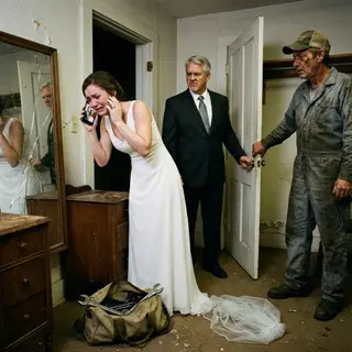 “Your wedding is a stain on this family,” Mom said, fifteen minutes before I walked down the aisle. My white dress suddenly felt cheap, my soldier’s hands went numb, and Dad’s insult—“grease monkey”—burned through the phone. Then I sent one photo from the chapel, with the man he erased standing beside me. Three minutes later, Senator Mayer panicked.