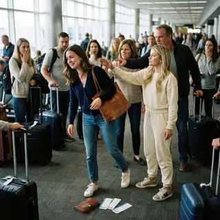 The moment my sister slapped me across the face in the middle of a crowded airport, my parents pointed at me and shouted, "Apologize to your sister right now!" I smiled through the sting because they had no idea whose credit card had paid for every ticket to Hawaii. Ten minutes later, three boarding passes vanished—and so did their certainty that they had already won.