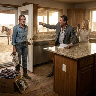 My Stepson Gave Me Thirty Days to Leave the Ranch I Saved — Then His Father's Lawyer Called