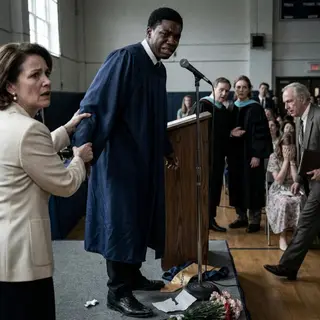 The Disciplined Student Took the Stage — And One Sentence Left His Teachers Looking at Each Other in Silence
