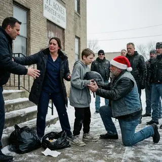 A Foster Boy Asked Santa to Be a Biker — The Club Answered Differently